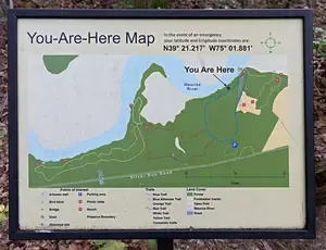 Maurice River Bluffs Trail Map