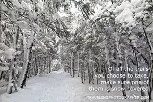 Traveling Photographer Inspirational Photo New Hampshire Winter