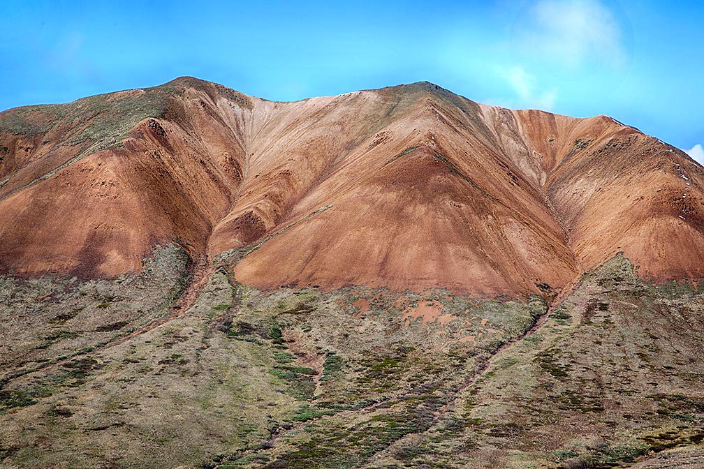 Alaskan Mountain foothills textures