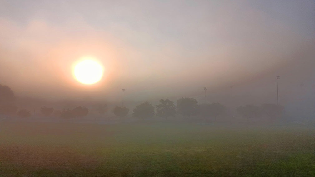 Although cellphones don't always give you the best quality, it's always worthwhile having one with you to capture unique situations and get interesting photographs. Alcyon Lake Park Soccer Field