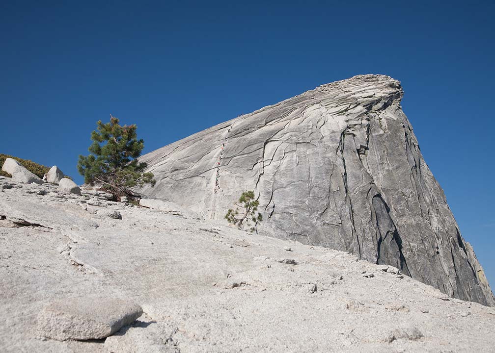 Approach to Half Dome Cables