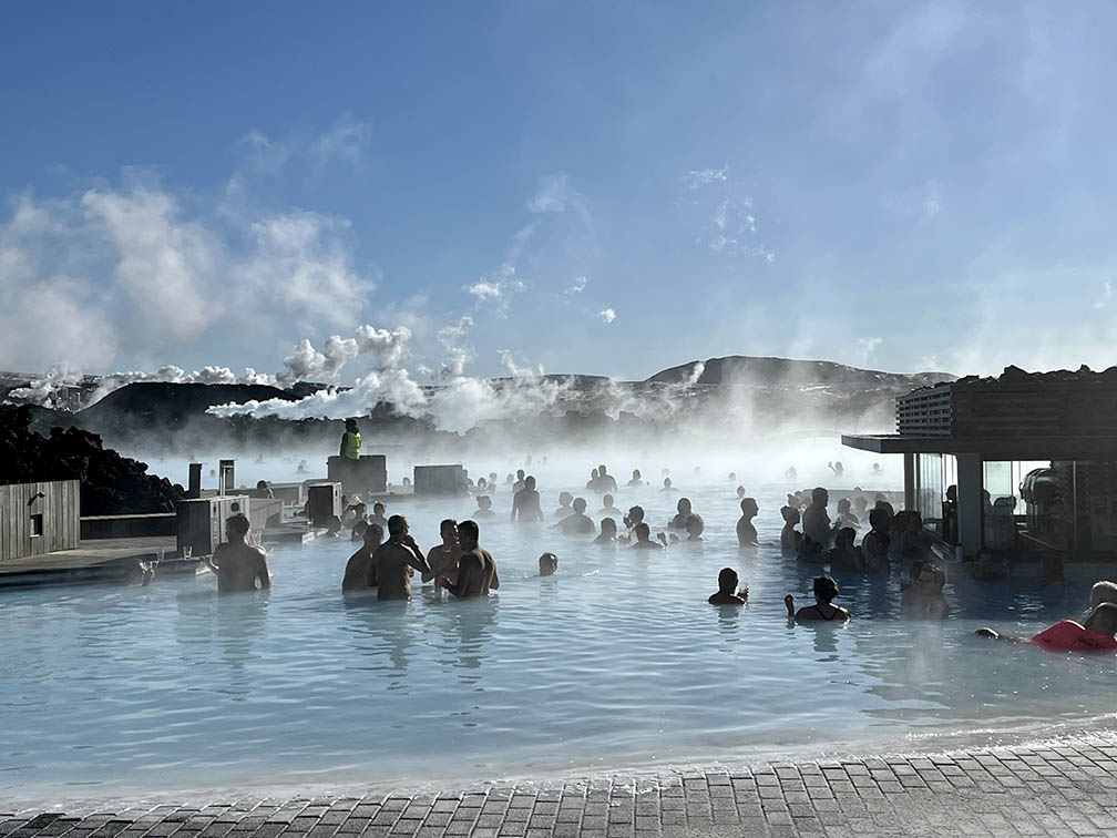 Blue Lagoon Geothermal Bath in Iceland
