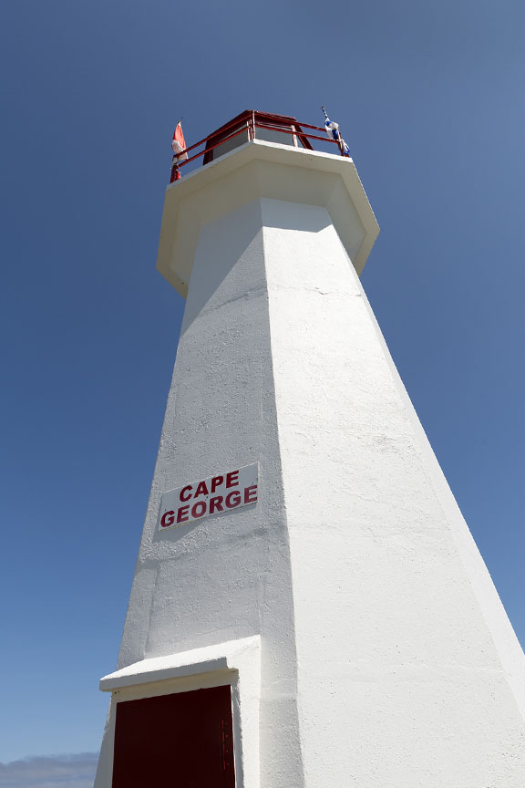 Cape George Up-close Lighthouse