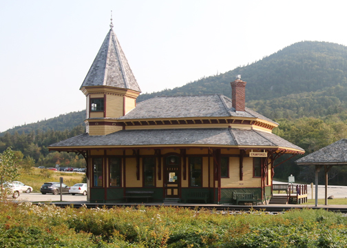 Crawford Train Depot New Hampshire - Summer