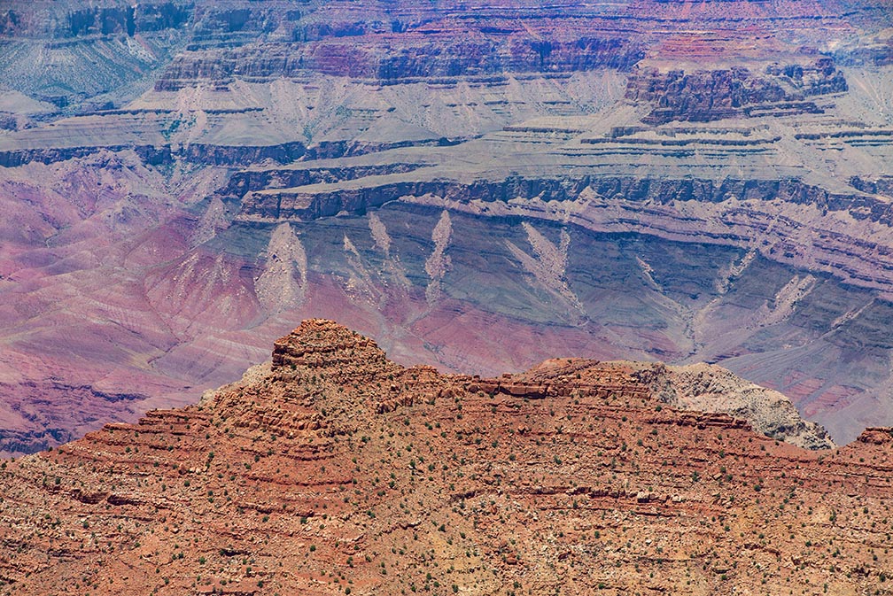 Grand Canyon colors patterns