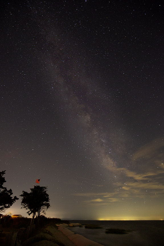 Heislerville Nighttime Skies + Milkyway