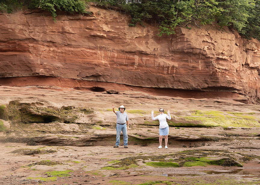 Burntcoat tourists