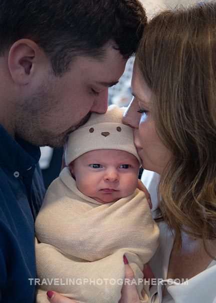 Parents Newborn Up-close