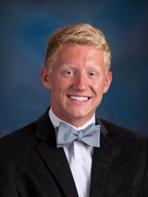 Formal pose of Pitman High School senior