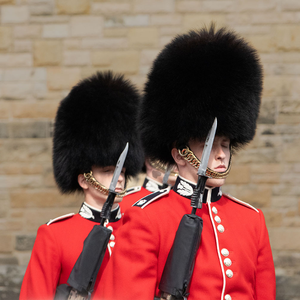Edinburg Scotland castle Guards Close