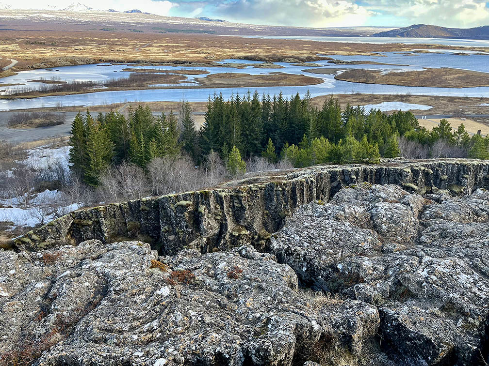 Thingvellir National Park and tectonic plates