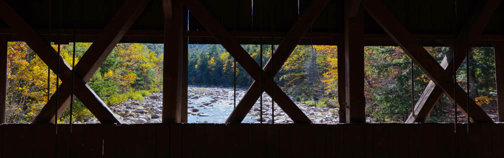 Swift River at Albany NH Covered Bridge