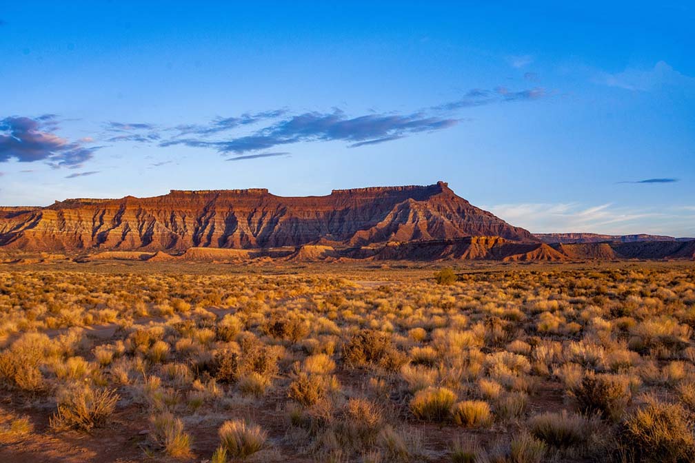 Photograph Badlands at sunrise/sunset