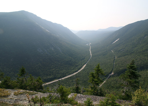 Crawford Notch View From Mt. Willard Trail by The Traveling Photographer