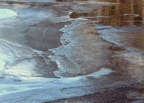 Frozen Saco River - Bartlett NH - Bruce Lovelace