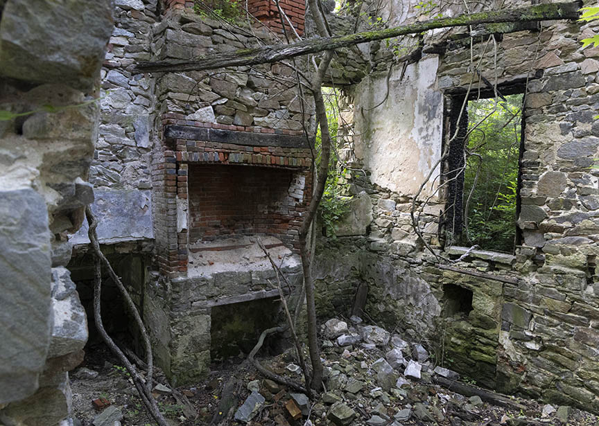 Inside of the Wheaton Mansion