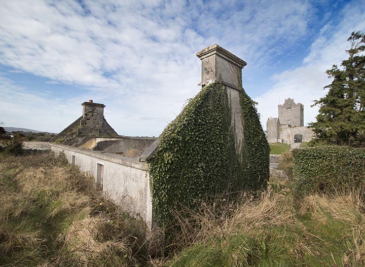 Dunguaire Castle in the distance