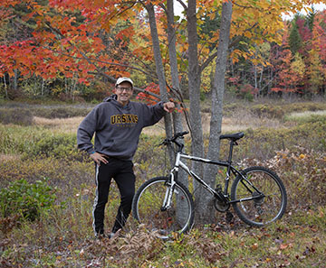 Acadia selfie with fall colors Acadia selfie with fall colors
