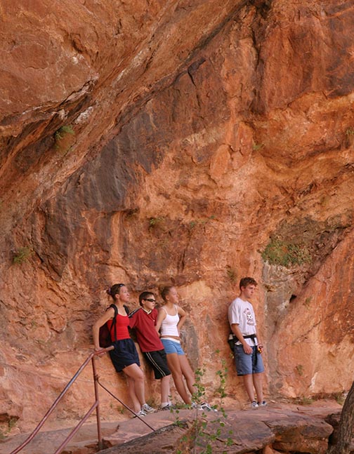 Bruce Lovelace family hike