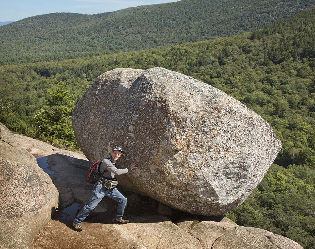 Bubble Rock Selfie