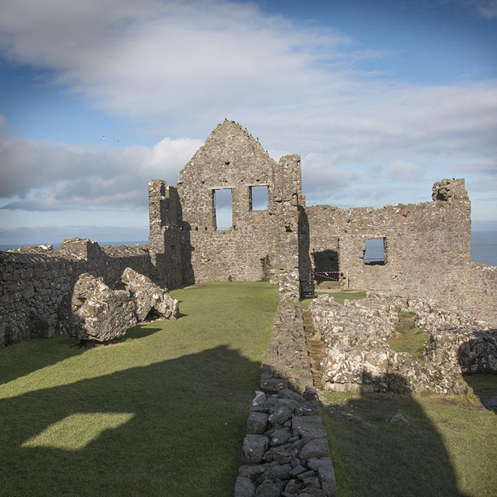 Dunluce Castle square