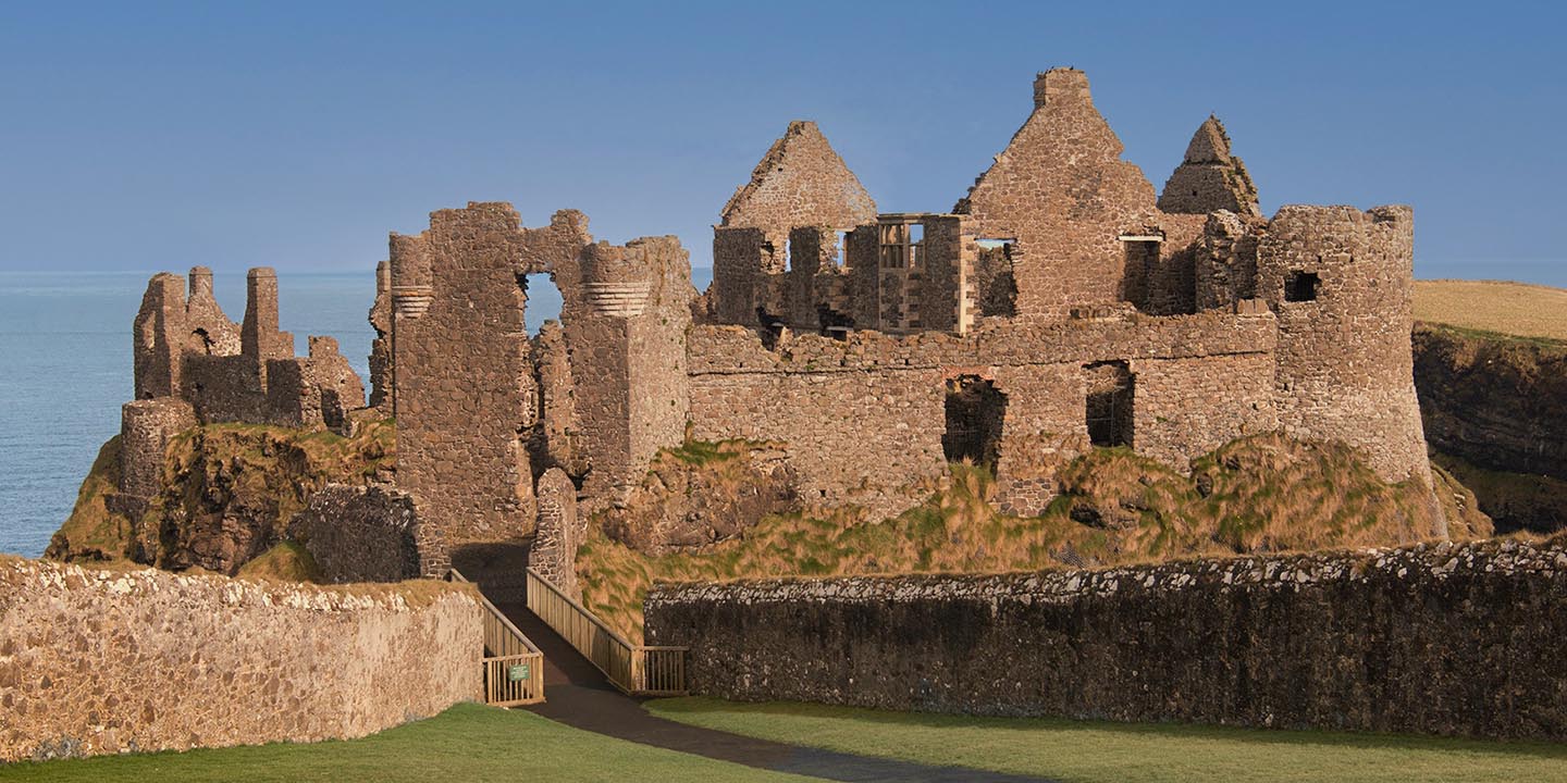 Dunluce Castle Panorama