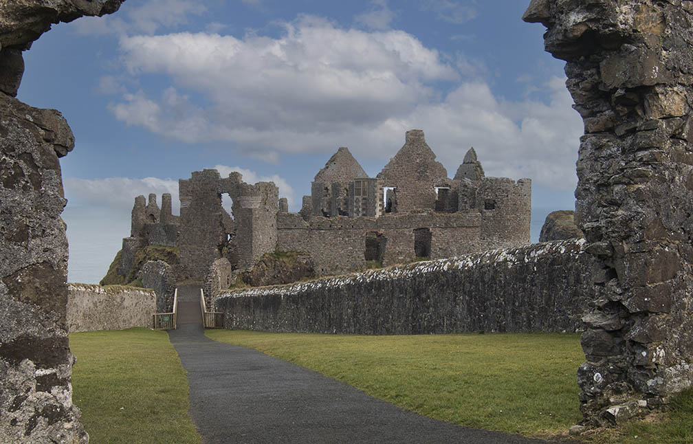 Framed Dunluce Castle