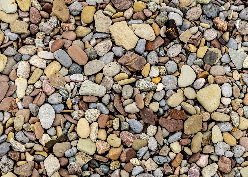 Colorful Beach Stones