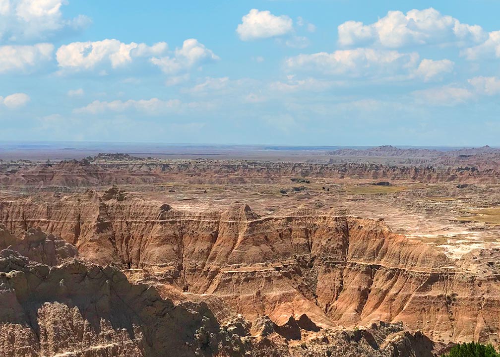 Pinnacles Overlook Badlands