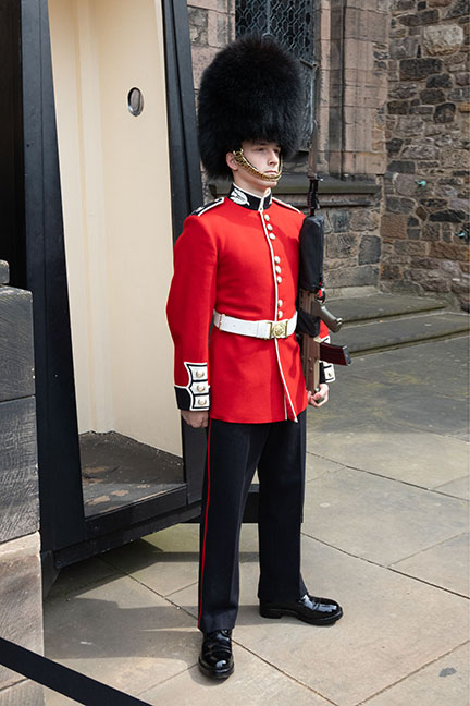 Edinburgh Castle Guard