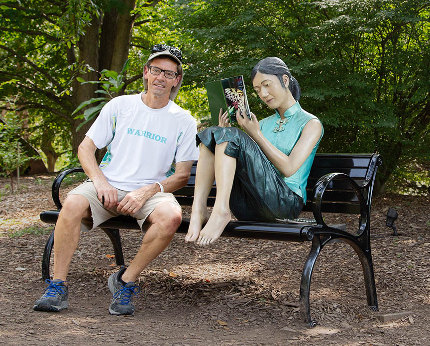Selfie and Sculpture